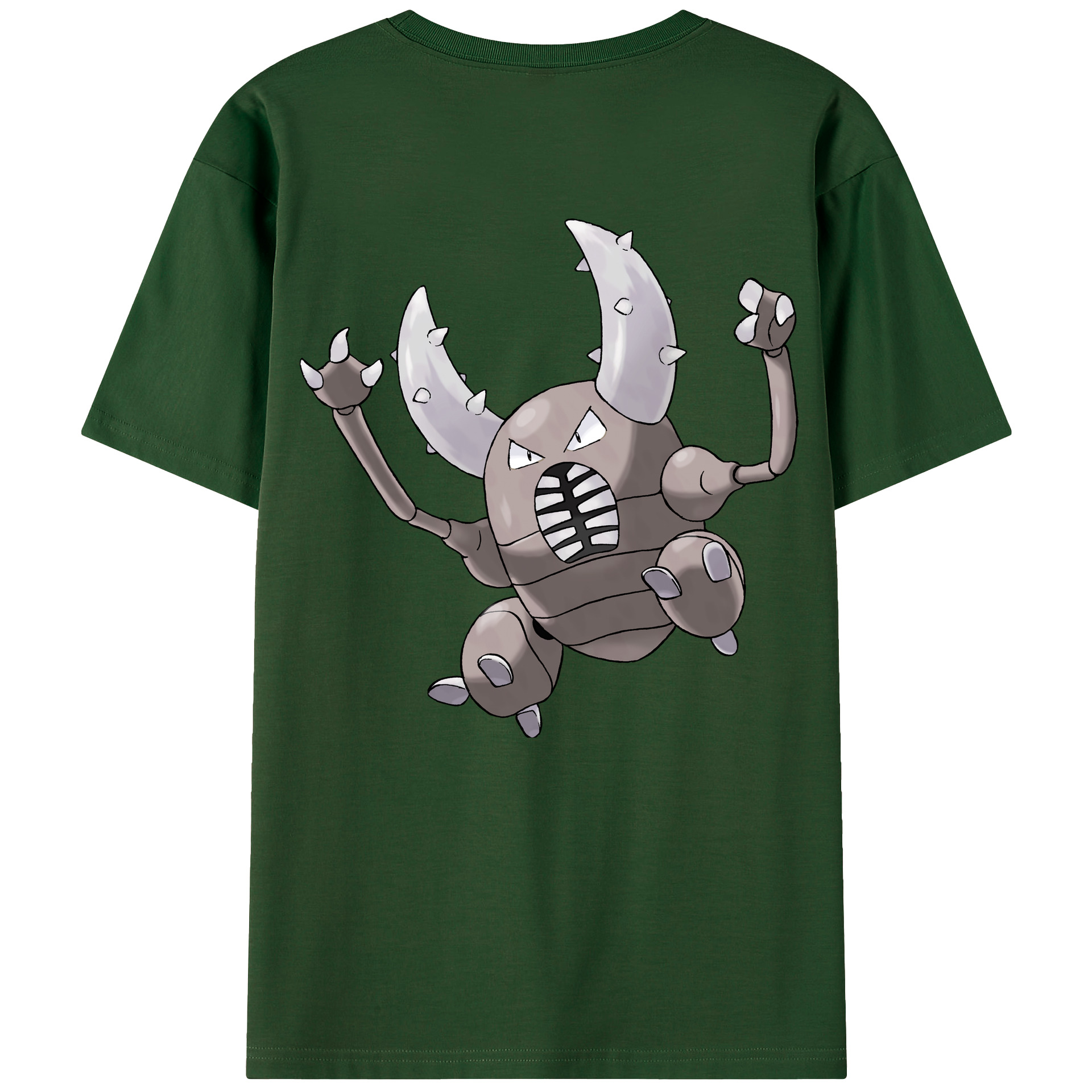 （画像用） ポケットモンスター Pokémon 綿100％半袖Tシャツ（背面プリント）